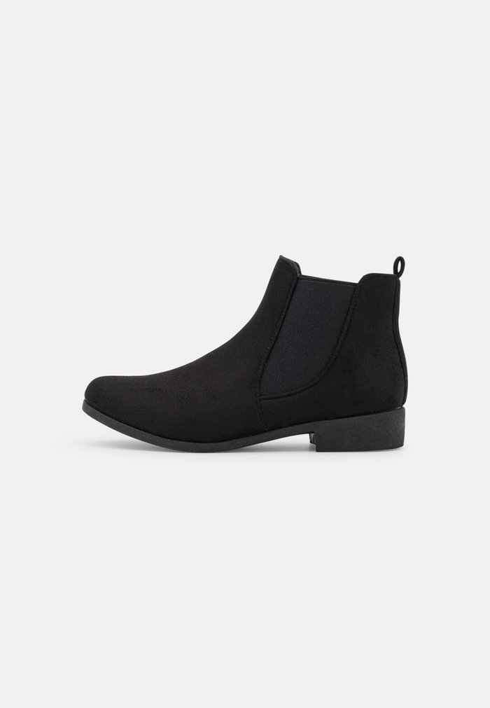 Bottines Anna Field Plates Slip on Noir Femme | AEH-1482358